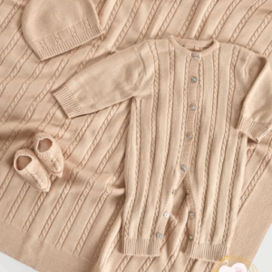 Conjunto maternidade malha 4 peças